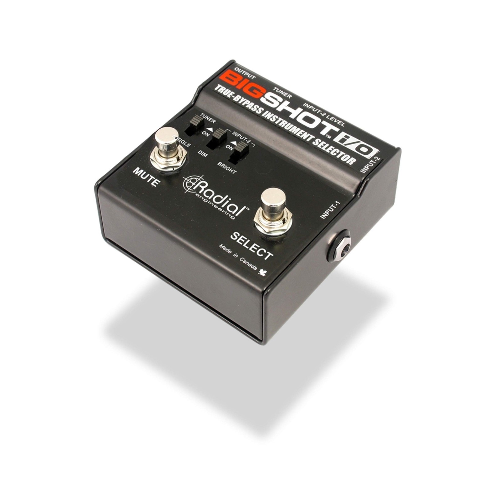 Radial BigShot I/O True Bypass Selector Switch