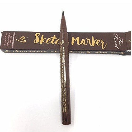 TOO FACED SKETCH MARKER LIQUID ART EYELINER LIQUID EYE LINER .015OZ/.45ML NIB