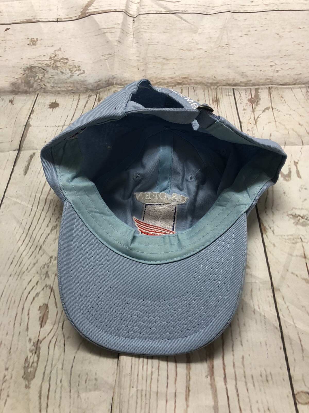 US Open Golf Pebble Beach 2019 Blue Adjustable Strapback Hat Cap USGA Member