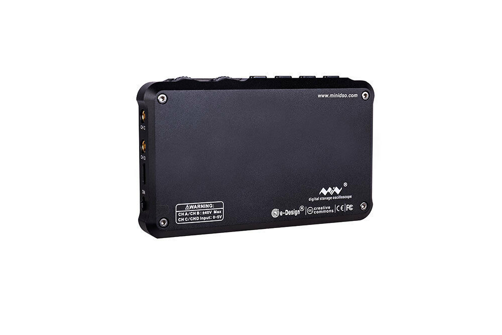 Miniware DS213 Pocket Sized Handheld "5-track, 4-wave line" Digital Oscilloscope