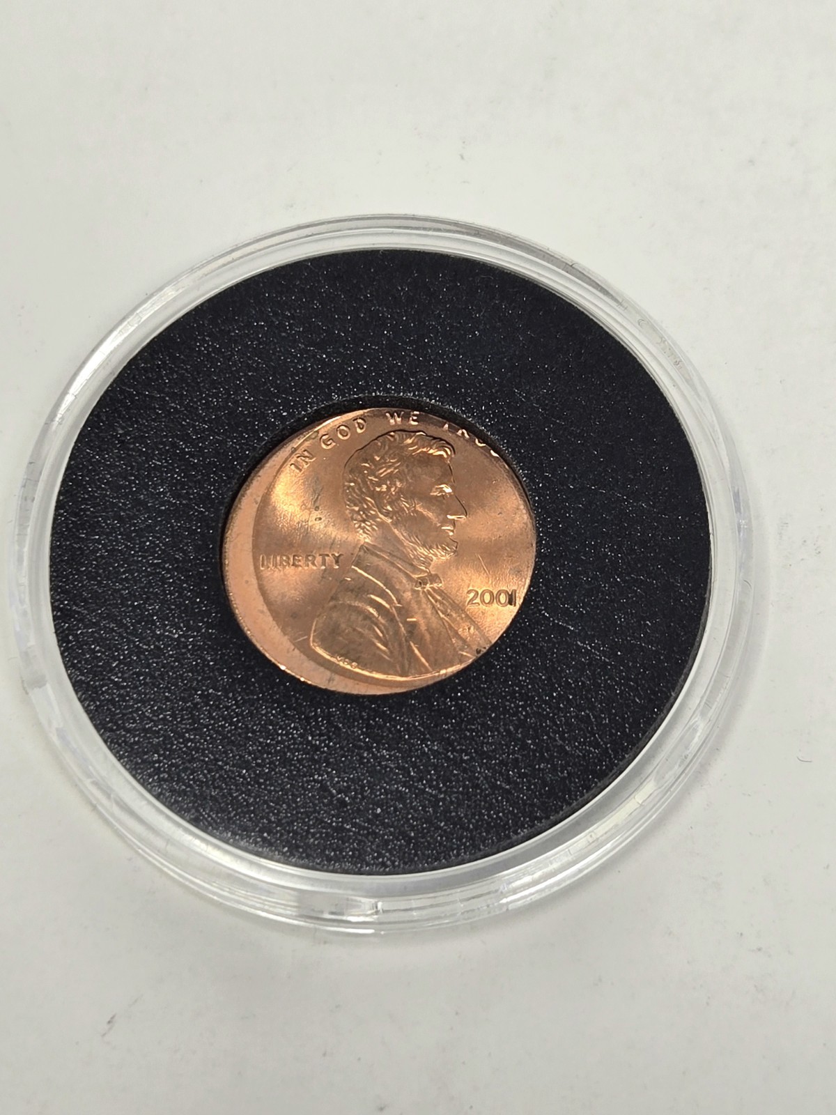 U.S. Mint 2001 Lincoln Penny Offset Error