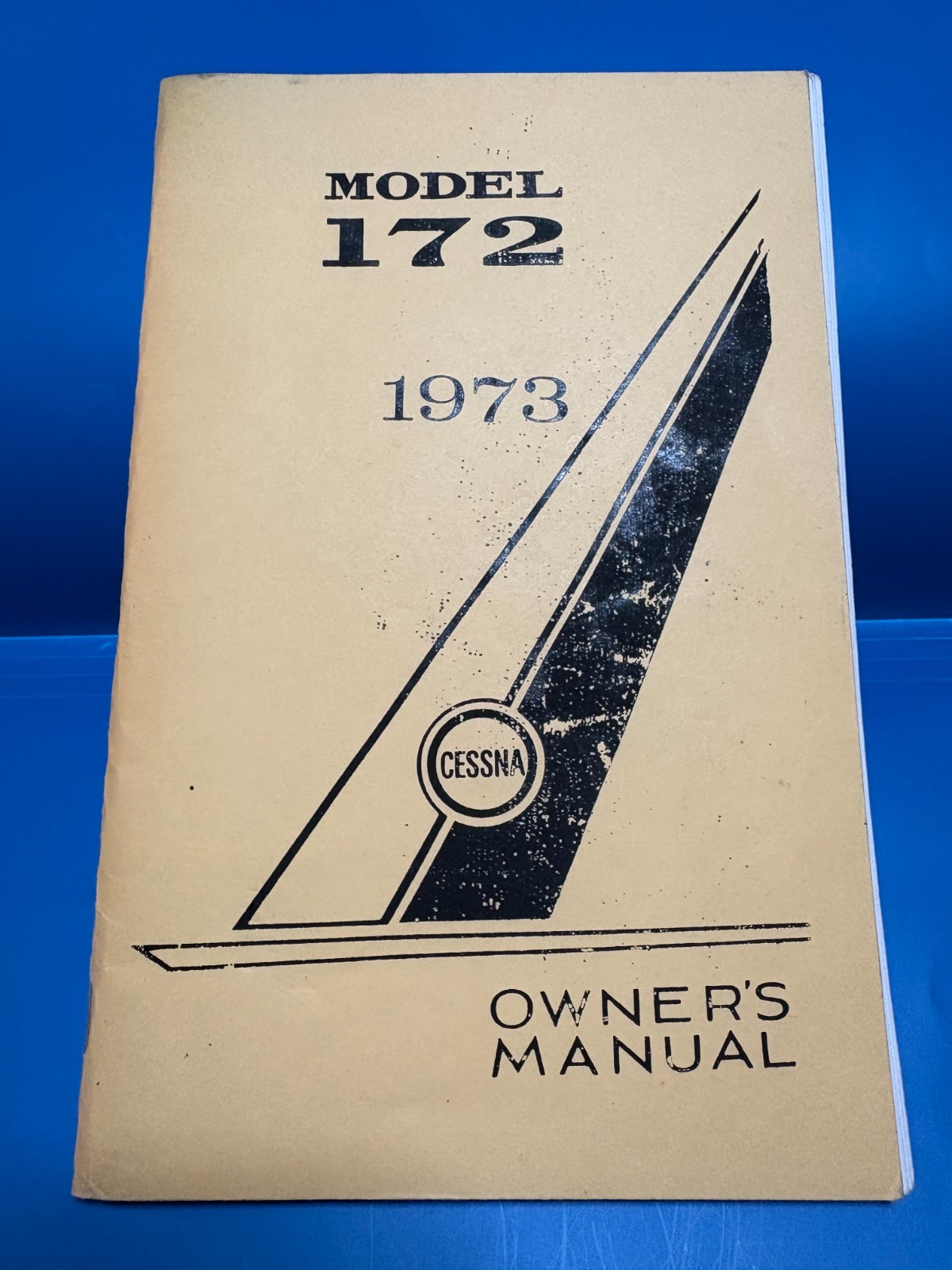 Cessna 1973 Model 172 Skyhawk Owners Manual Airplane Aircraft Aviation Pilot