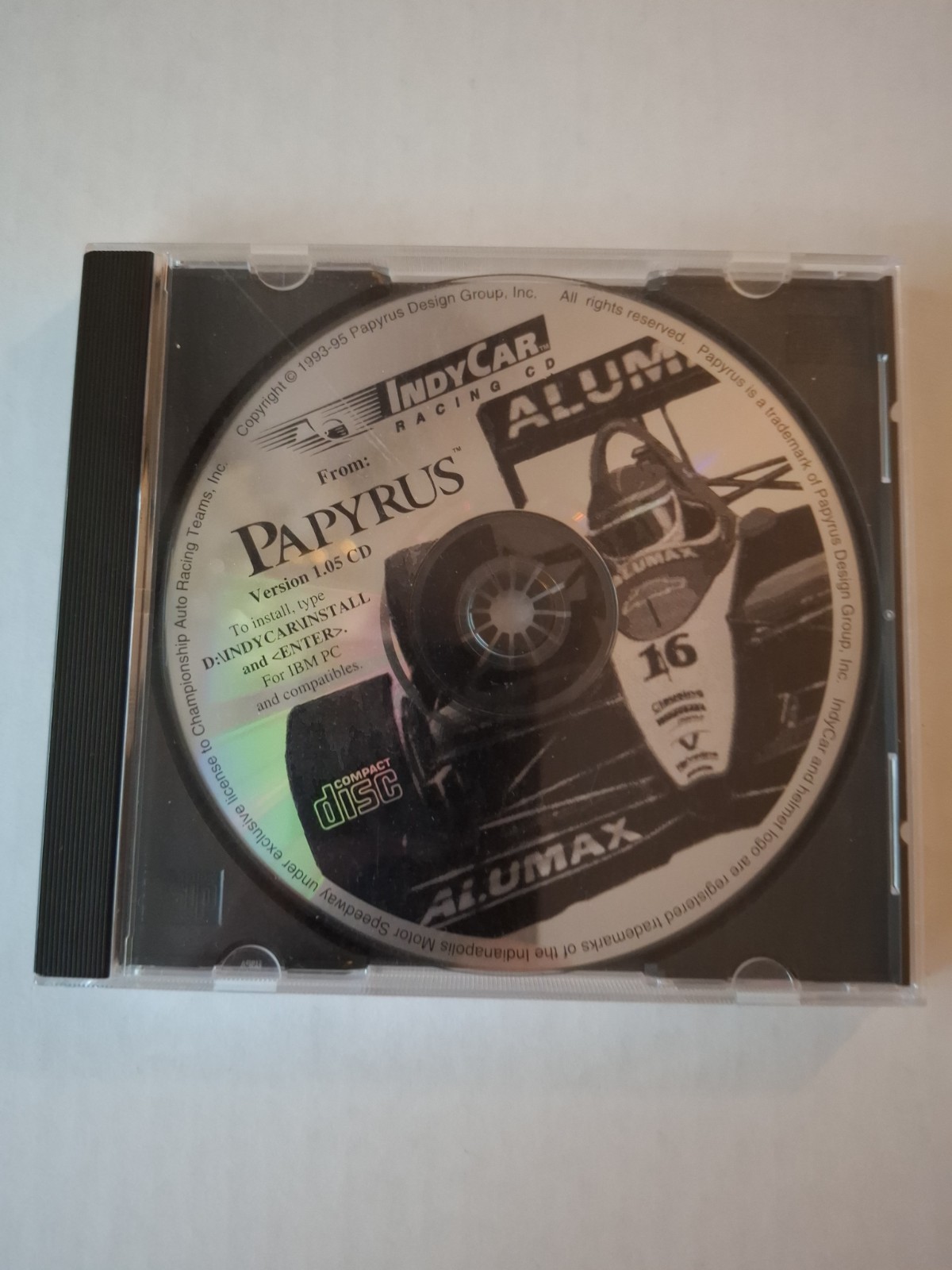 Indy Car Racing PC Game 1993 Papyrus