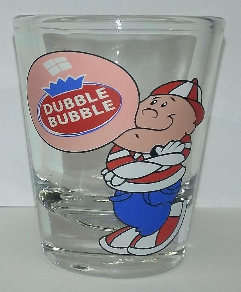 Dubble Bubble Boy 1½ Shot Glass