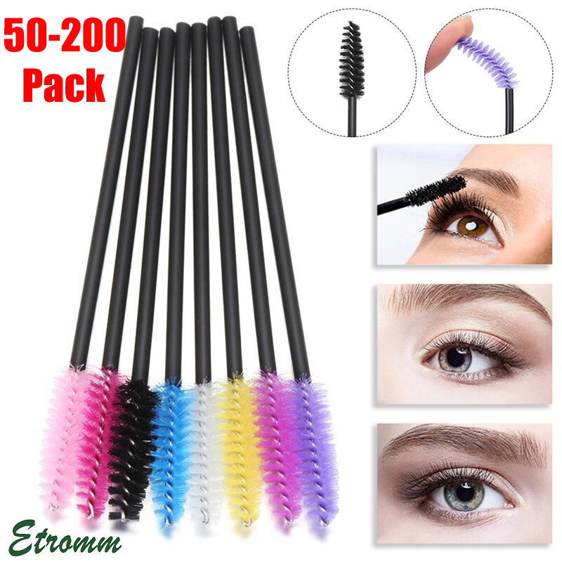 Disposable Mascara Brush Wands Cream Eyelashes Extension Eyebrow Makeup Tool New