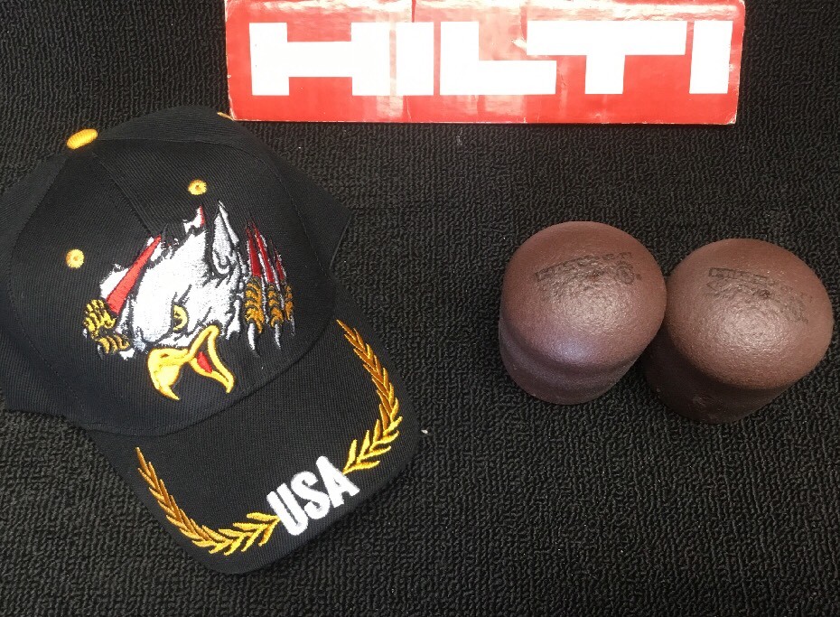 HILTI CP 658 2" T Firestop Plug, BRAND NEW, 2 PACK, FREE HAT, FAST SHIP