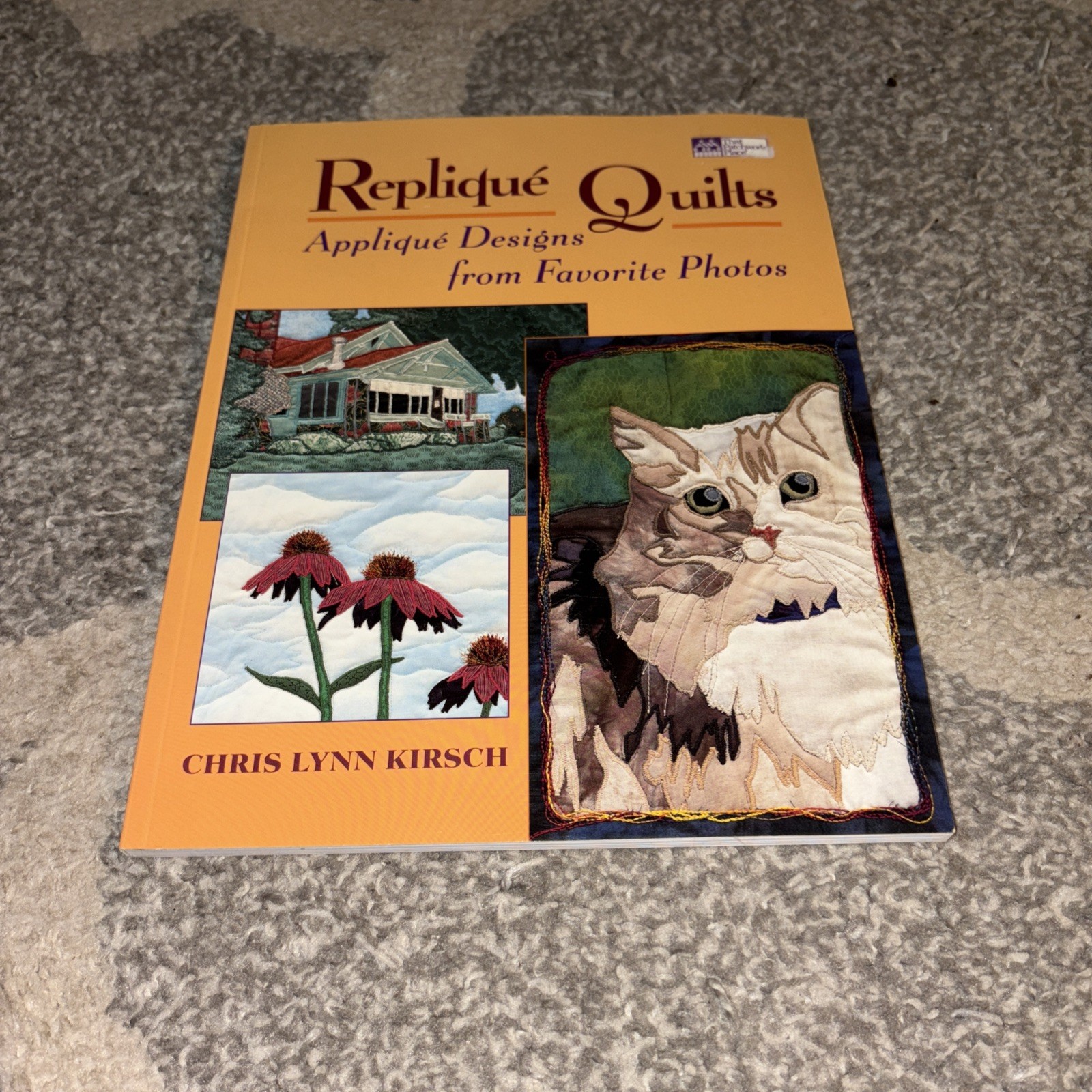 Good Condition Replique Quilts Pattern Book by Chris Lynn Kirsch