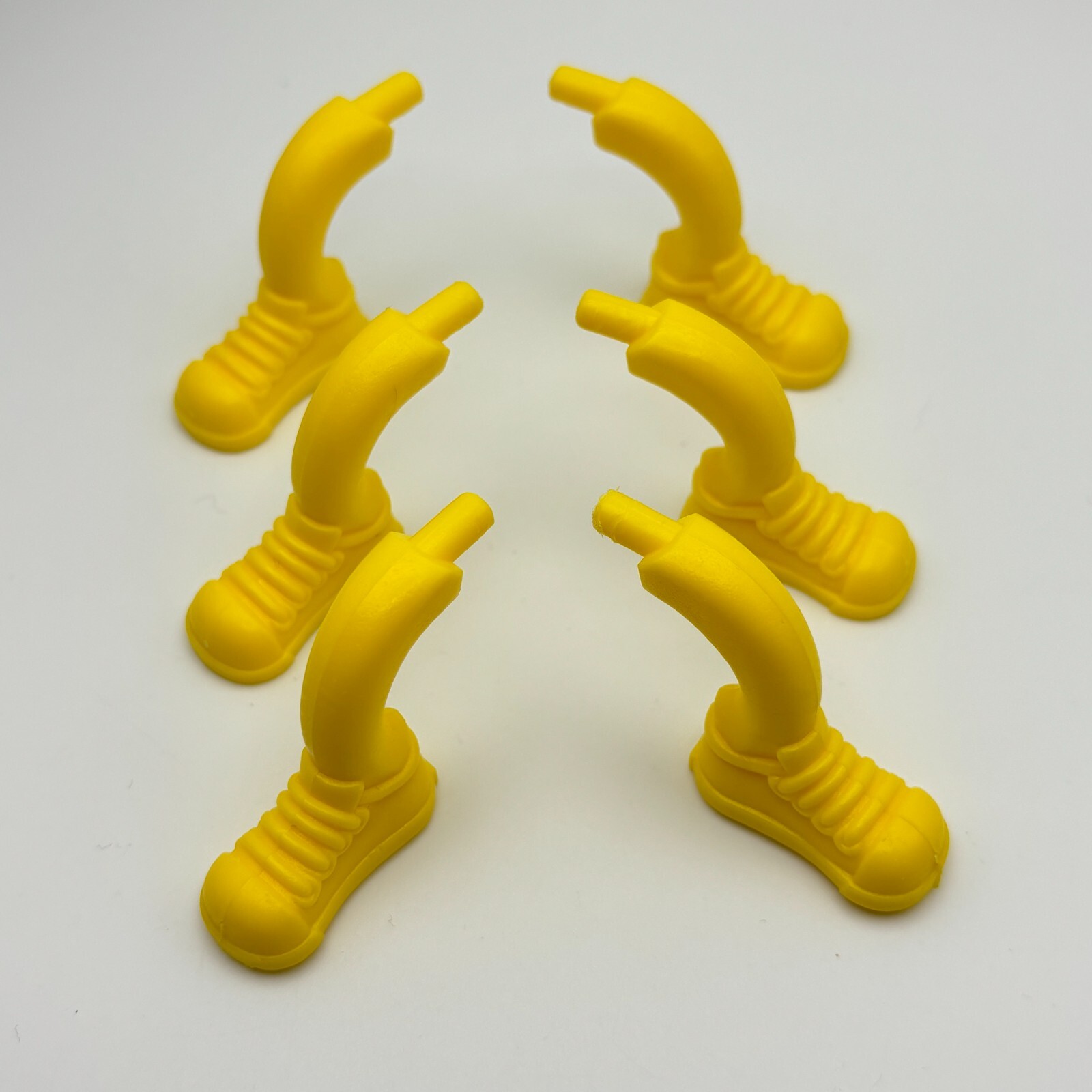 Cootie 6 Yellow Plastic Cootie Bug Tennis Shoes 1999 1997 Replacement Piece Legs