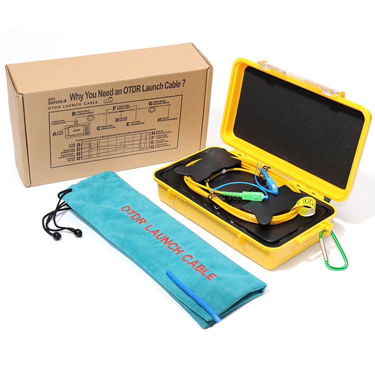 OTDR Launch Cable Box Optical fiber rings OTDR dead zone eliminator SM/MM