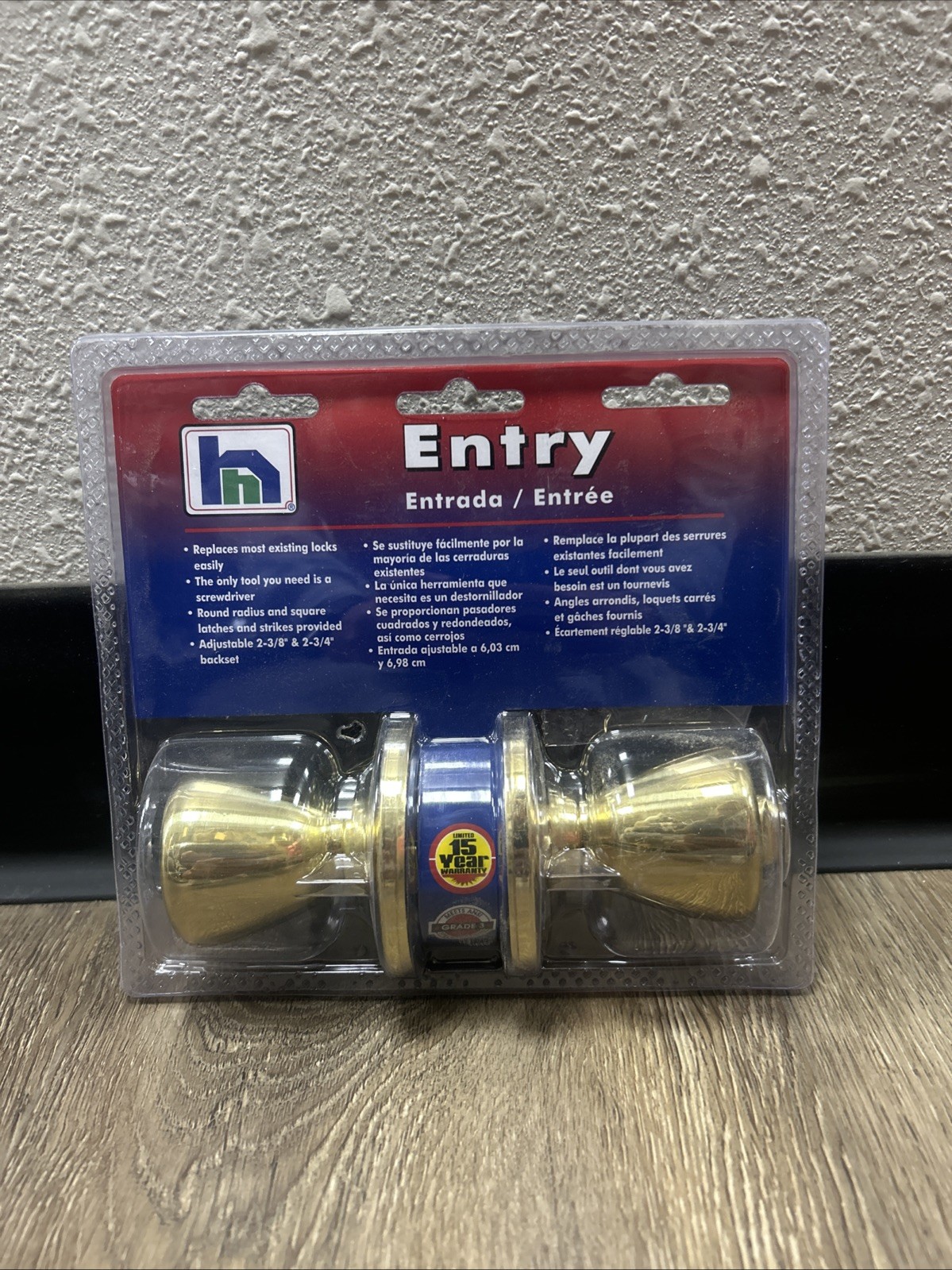 Hardware House Pelham Entry 2 Way Adjustable Latch Finish: Polished Brass