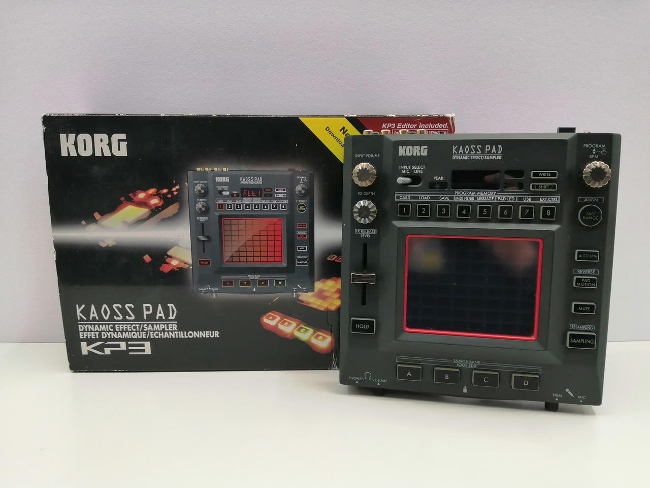 KORG KP3 Kaoss Pad 3 Effect Processor MIDI Controller Portable for studio