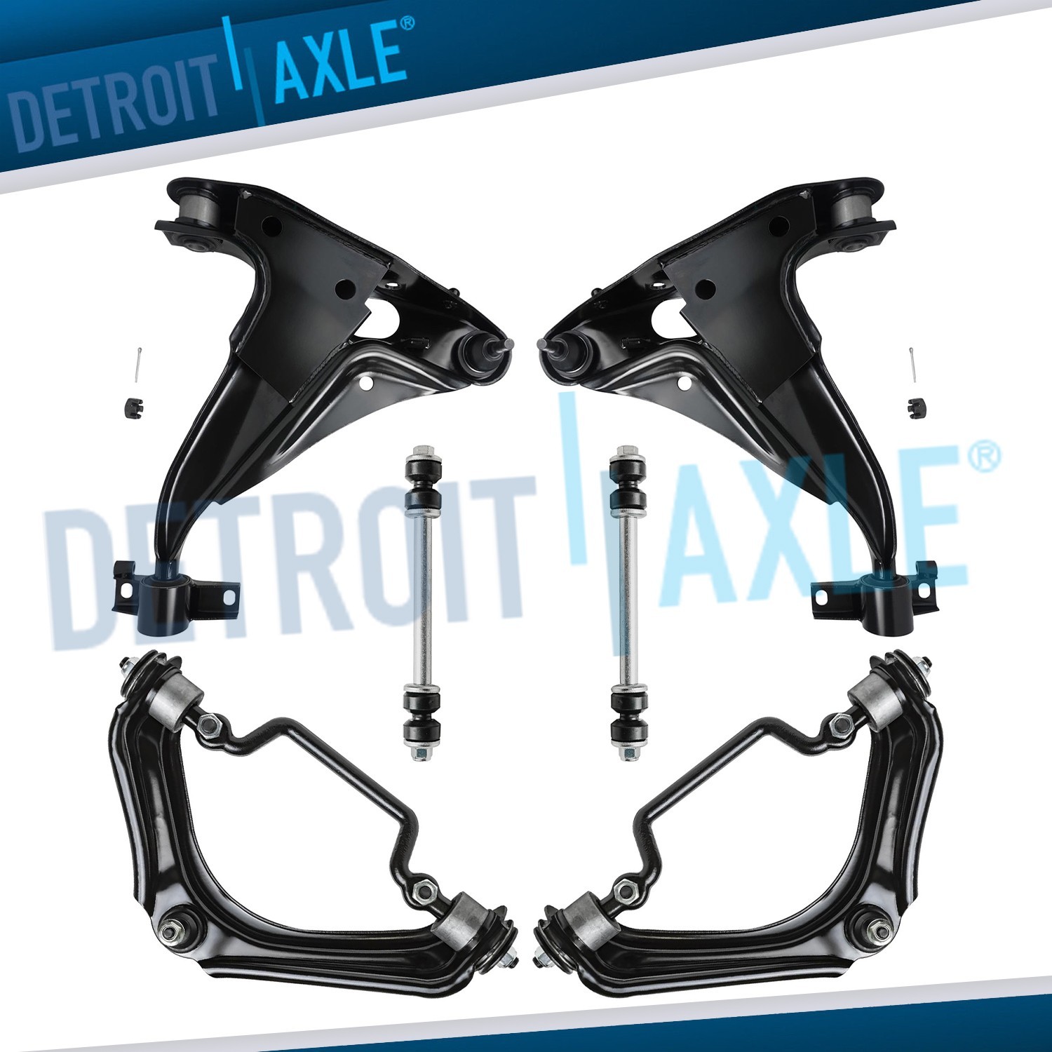 Front Upper Lower Control Arm Sway Bar for 2002 - 2004 2005 Explorer Mountaineer