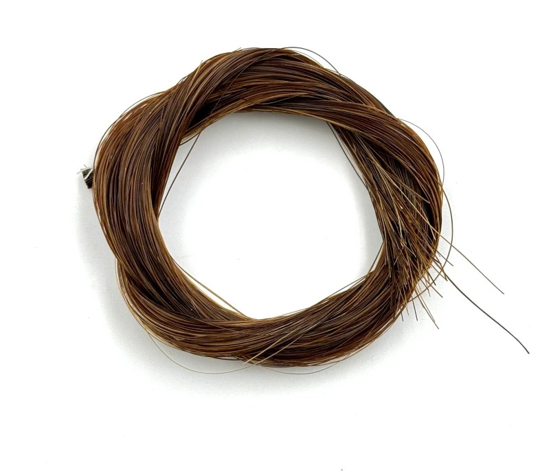 30 hank Chestnu Brown Horse Hair tail 82-85cm Horsetail Horsehairs,no ship to US