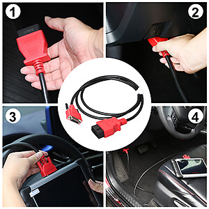 RYRYIL OBD2 Main Test Link line Cable for Autel MS908/Mini MS905/DS808/MK808