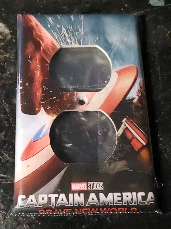 Custom Handmade Captain America: Brave New World - Various Light Switch Covers