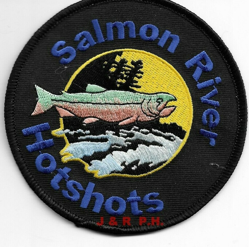 Wildland - Salmon River Hotshots, California (4" round size) fire patch