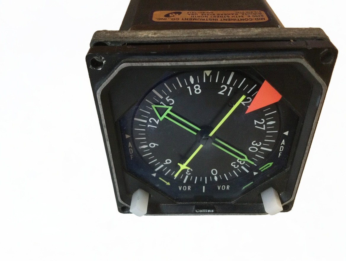 Collins RMI-30 Radio Magnetic Indicator 622-4938-001 Dual Needle -Tested Good