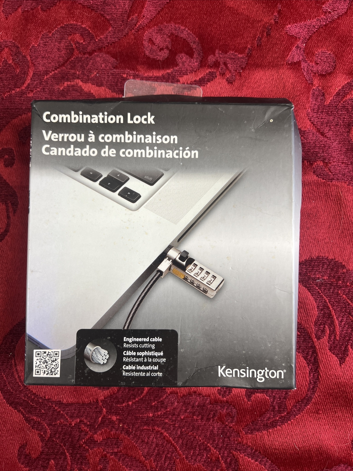Kensington Combination Lock New In Package BNIB Laptop Computer Mac PC Security