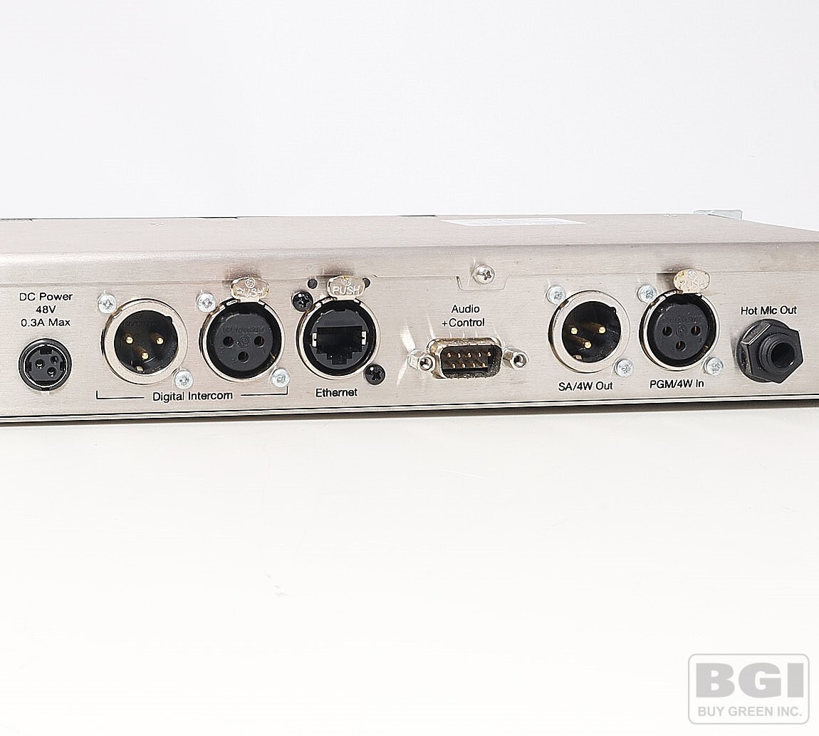 ClearCom HelixNet HRM-4X 4-Channel Intercom 1RU Digital Partyline Remote Station