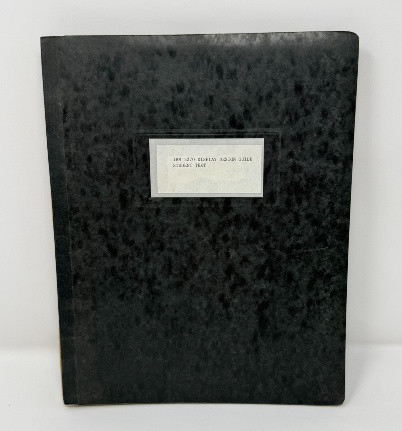 IBM 3270 Display Design Guide System Manuals APL Text Data Analysis X.25