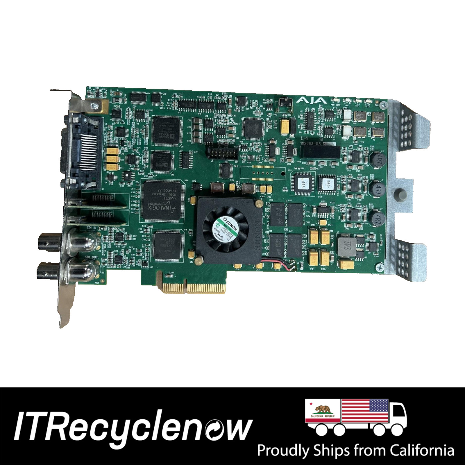 Cisco 74-11904-01 AJA Z-OEM-LHI-NC-2 CMP-OEM-LHI FP PCIe x4 Video Capture Card