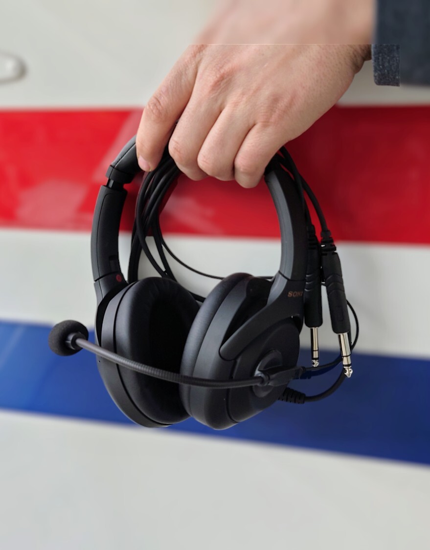 Universal Aviation Headset Adaptor - XB35 HamelAvcom (NFLIGHTMIC, Uflymike)