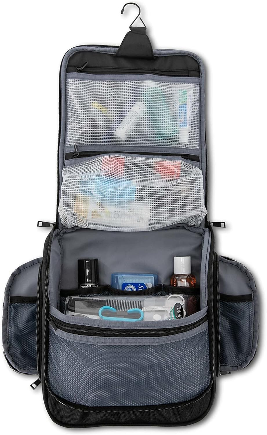 Unisex Hanging Travel Case, One Size, Black