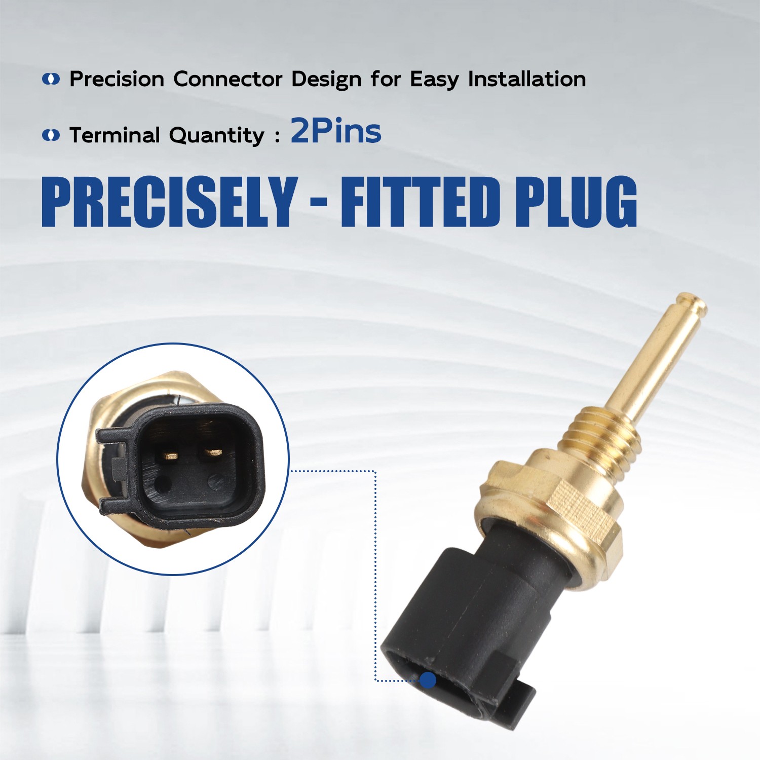 Coolant Temperature Sensor Engine for Ford Taurus Transit-350 Mercury Sable