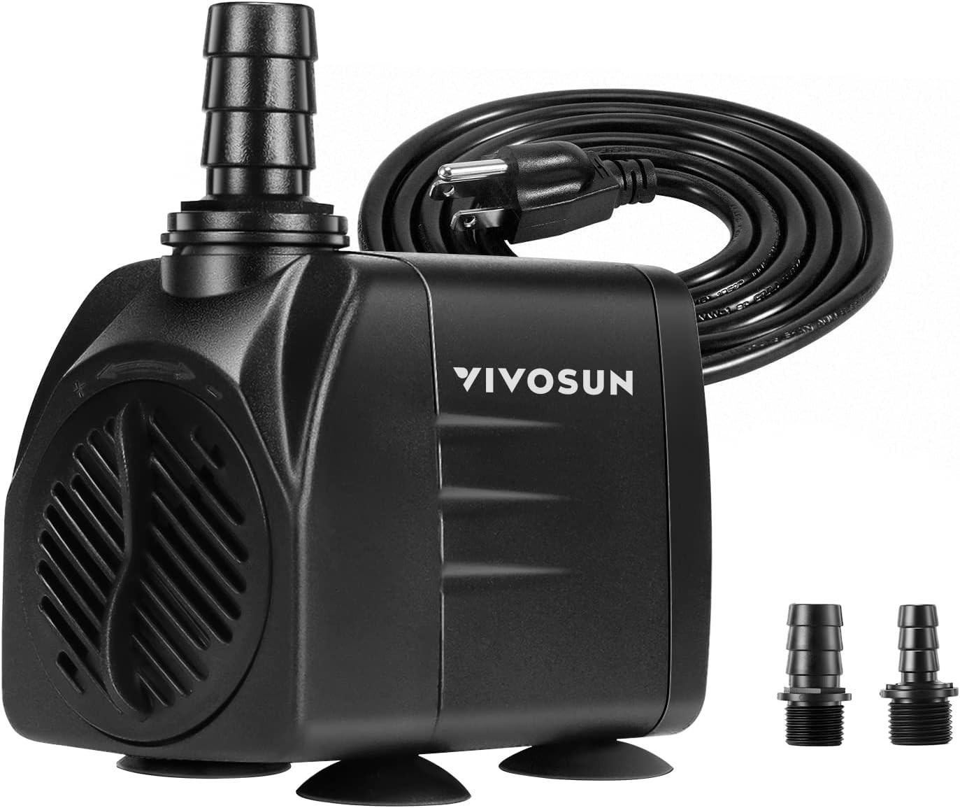480GPH Submersible Pump(1800L/H, 25W), Ultra Quiet Water Pump with 7.2Ft High L