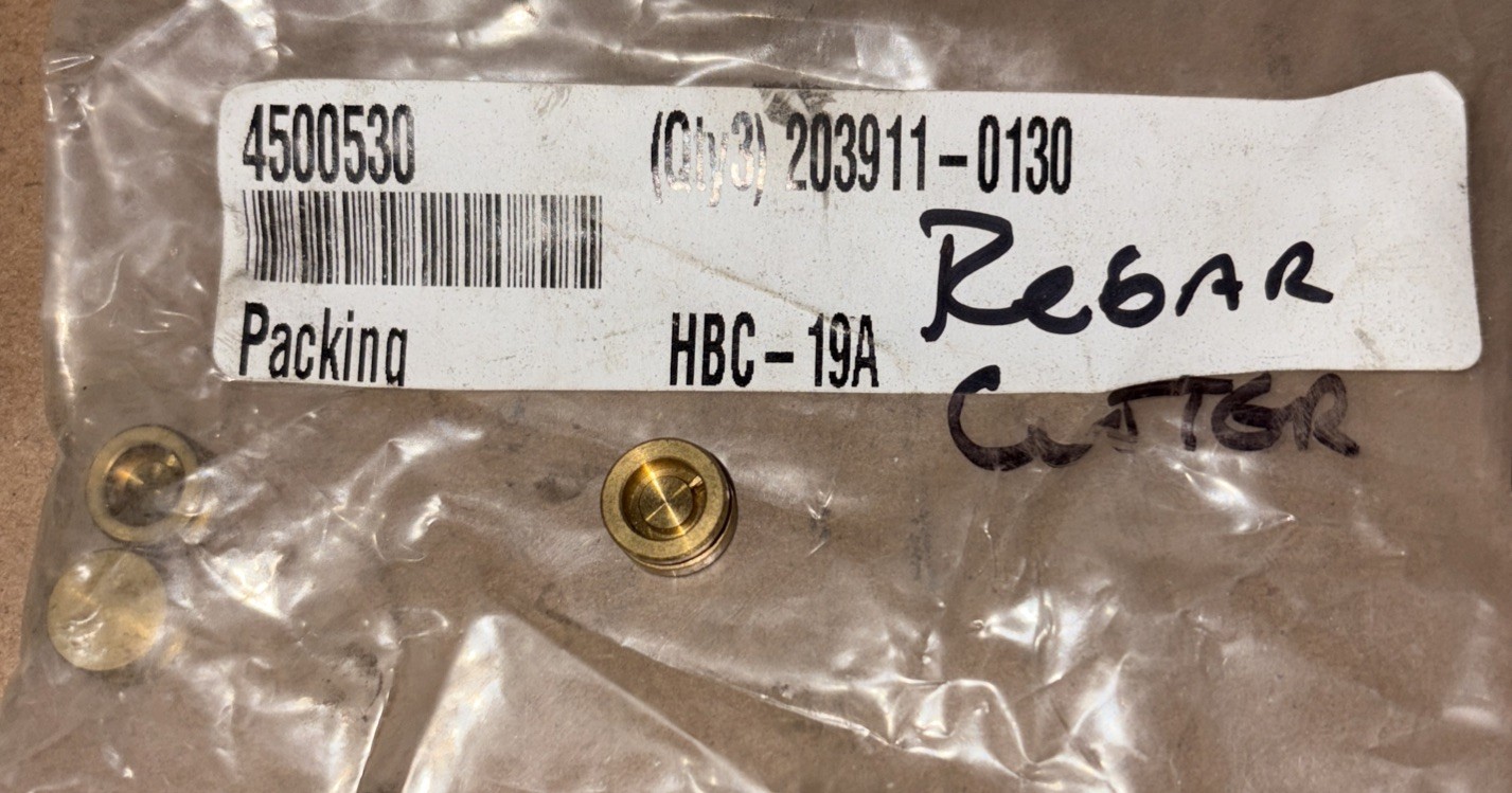 Multiquip 4500530 Packing Rebar Cutter OEM NOS
