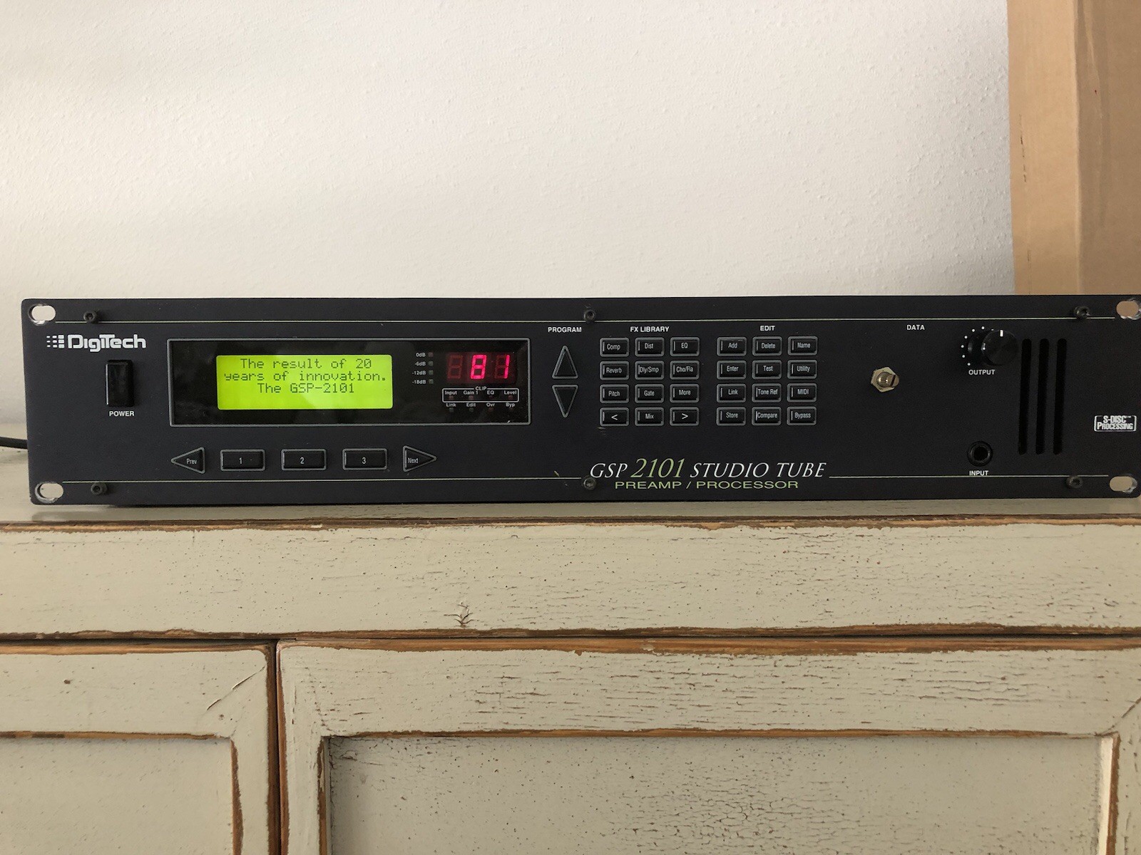 Digitech GSP 2101 Studio Tube