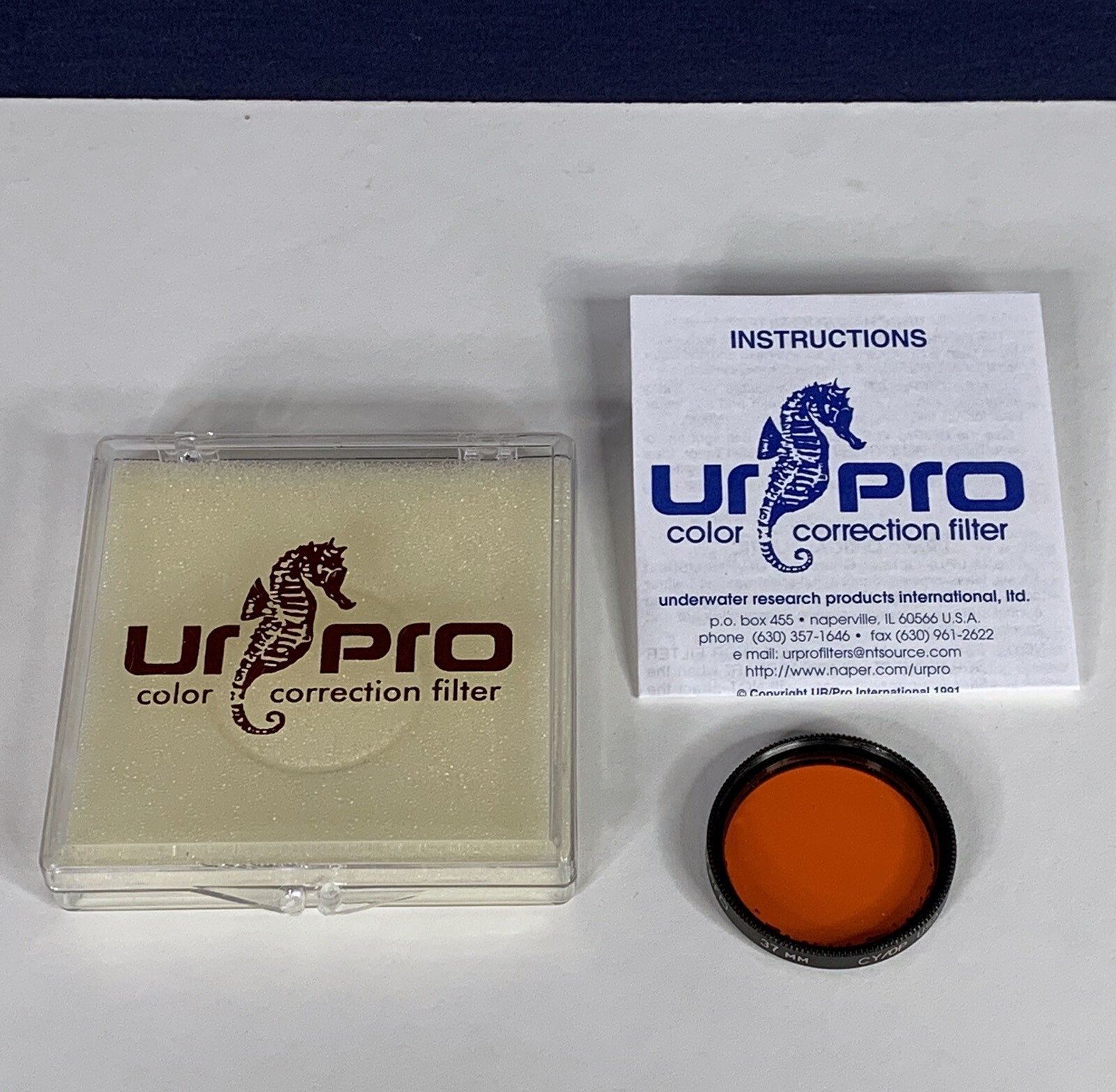 Ikelite UR/Pro Orange Correction Filter 37mm Diameter