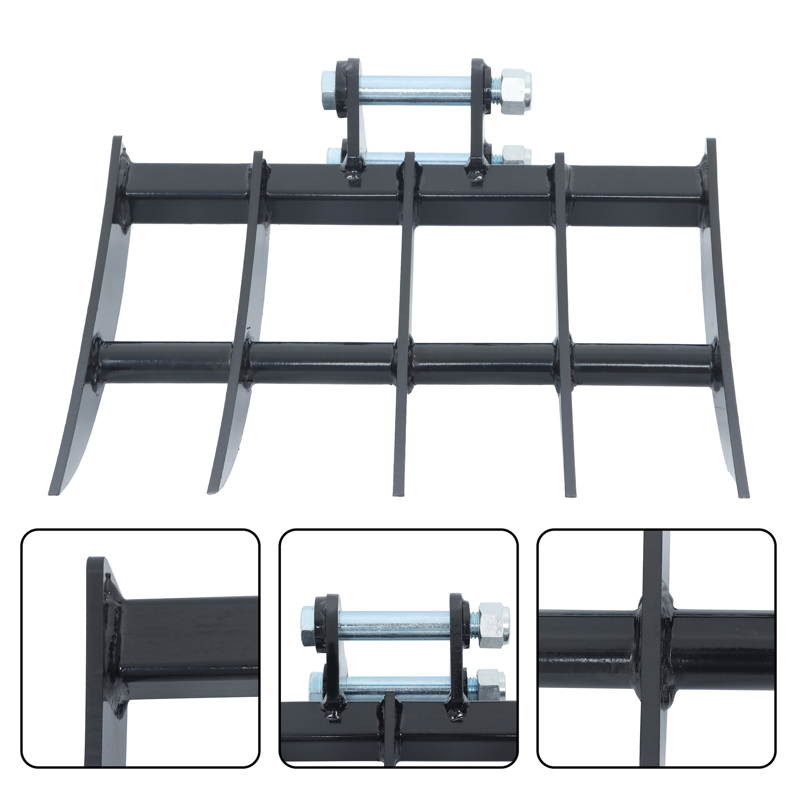 Rake Attachments For One Ton to 1.5Ton Mini Excavator Small Digger
