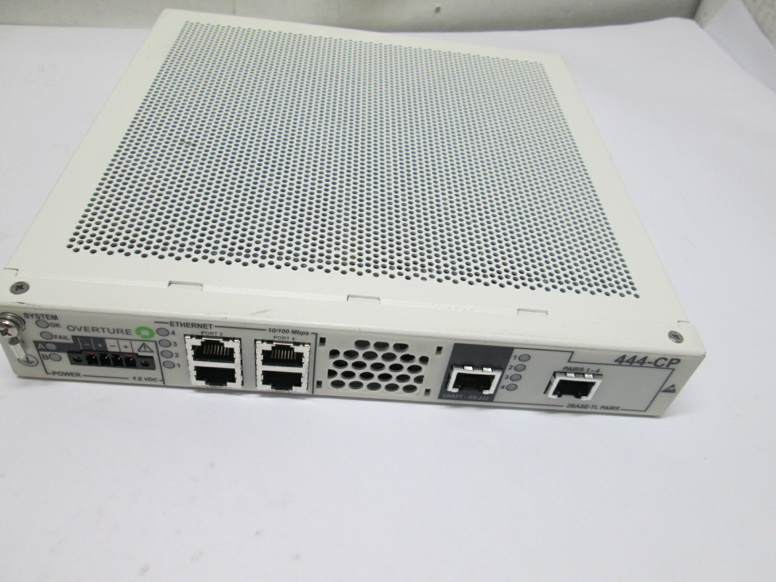 Overture Networks HN444-CP-4E 10/100BASE-TX PORT 920691-2004-03 444-CP unit only