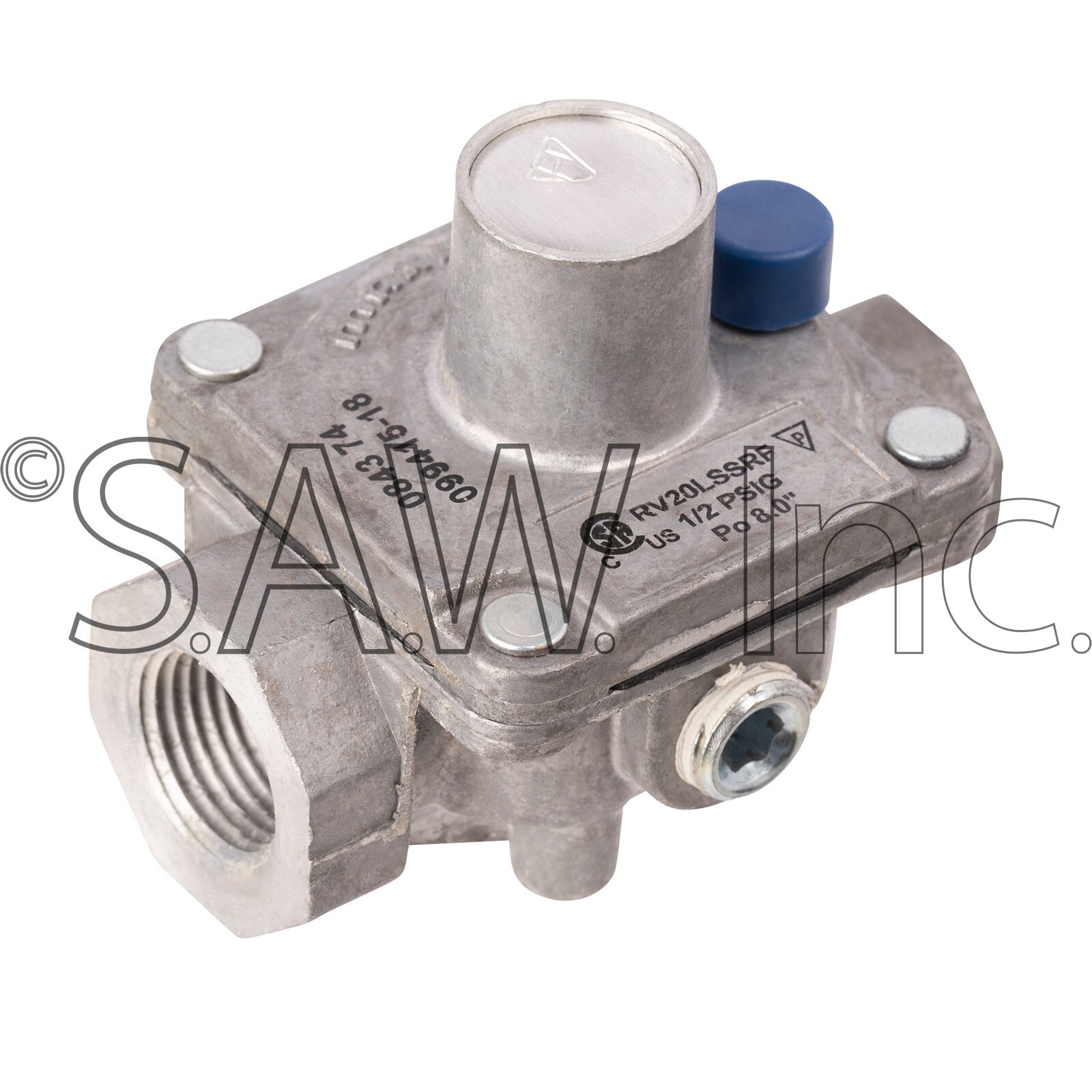 099415-18 Maxitrol Propane Regulator (3/8"Inlet, 1/4"Outlet) Vent-Free Heaters