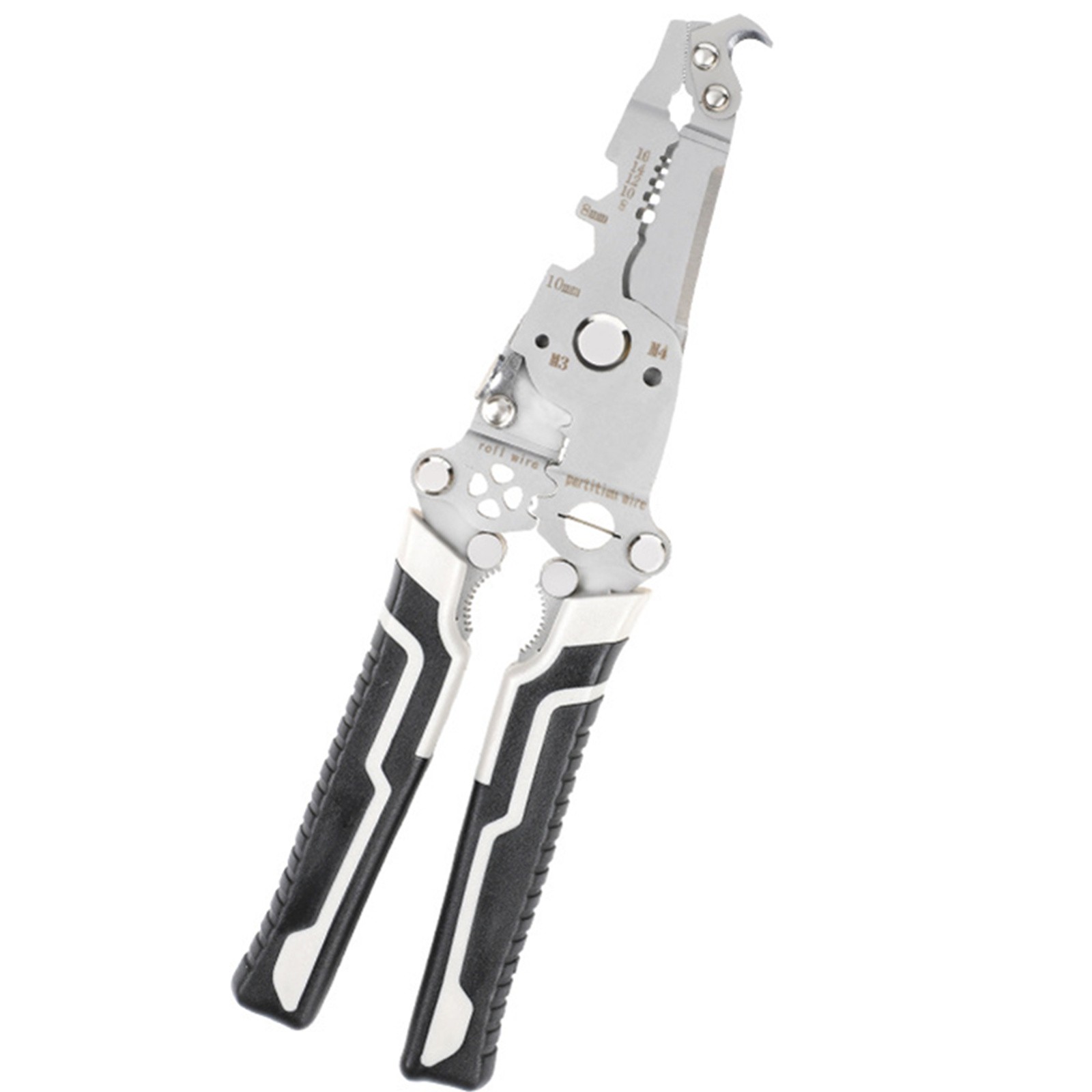 Multi-function Foldable Wire Stripper,Multifunctional Wire Stripper Tool 18-in-1