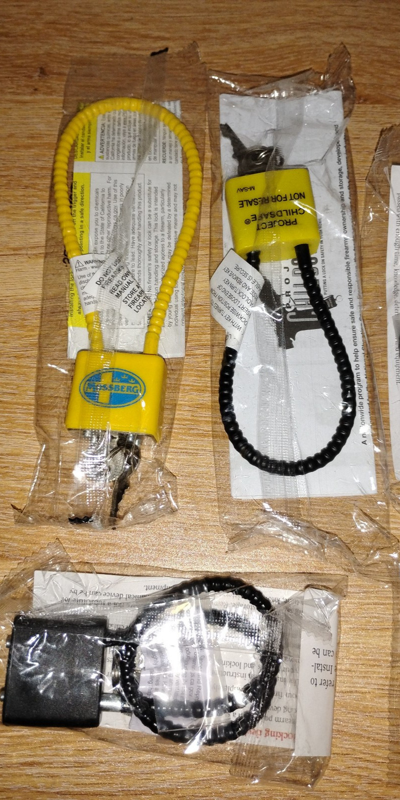 10" Cable Gun Lock (Asst. Makes)