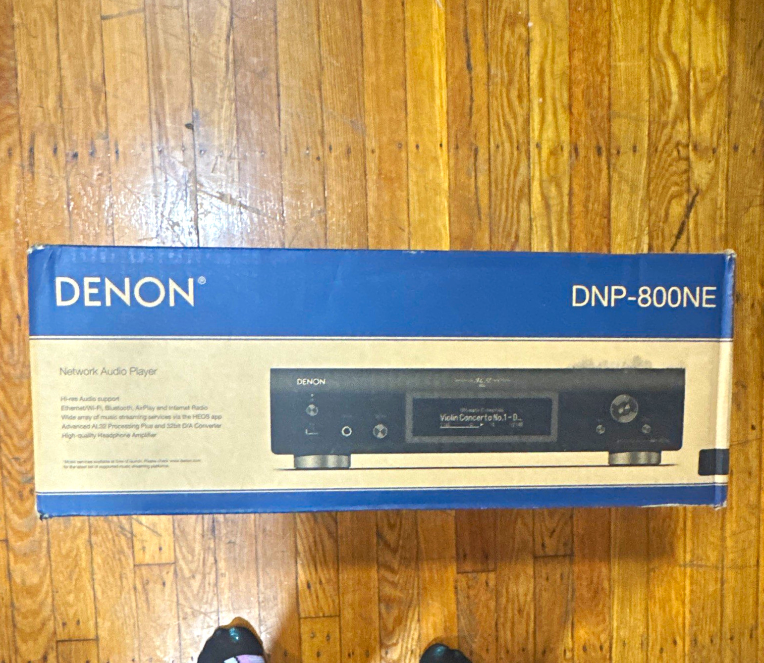 Denon DNP-800NE Network Audio Player Wi-Fi Bluetooth Black DNP800NEBKE3