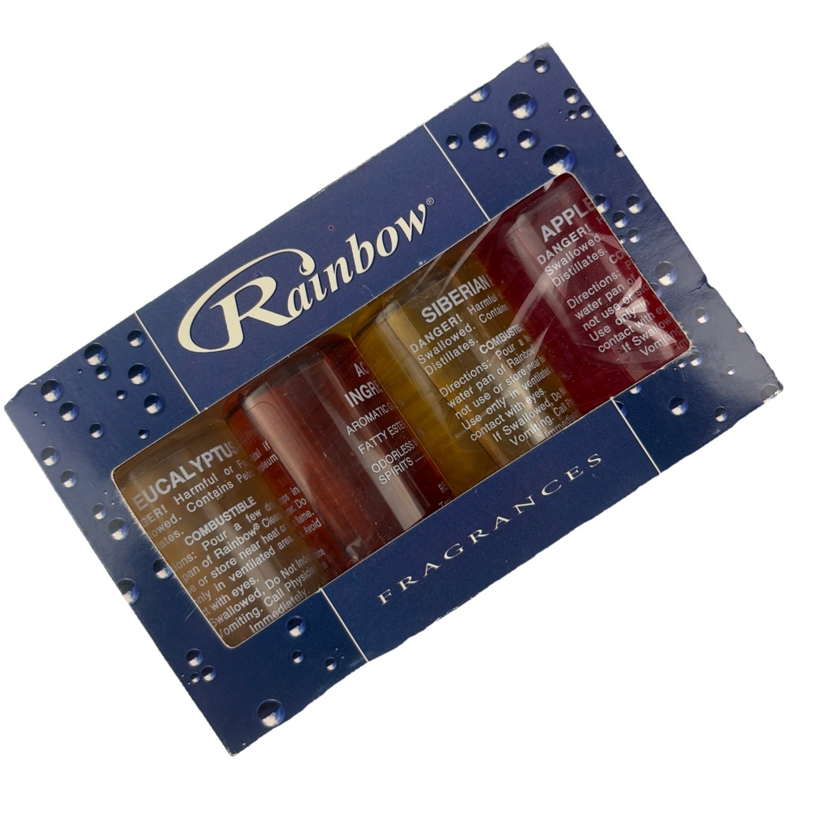 NEW Genuine RAINBOW Vacuum Cleaner Fragrances Assorted Scents Rexair 4Ct