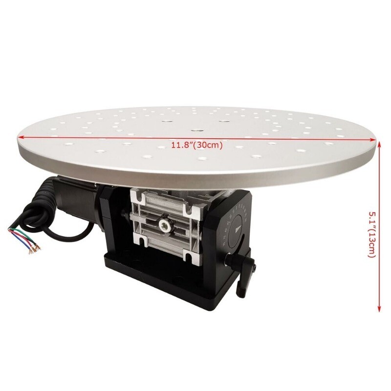 Motor 360 Degrees Rotating Table Rotating Platform Electric Rotating Table Play