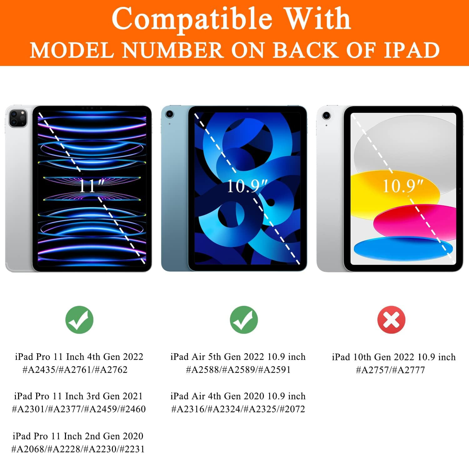 For 2022 Apple iPad Pro 11" inch 4th Generation Tempered Glass Screen Protector