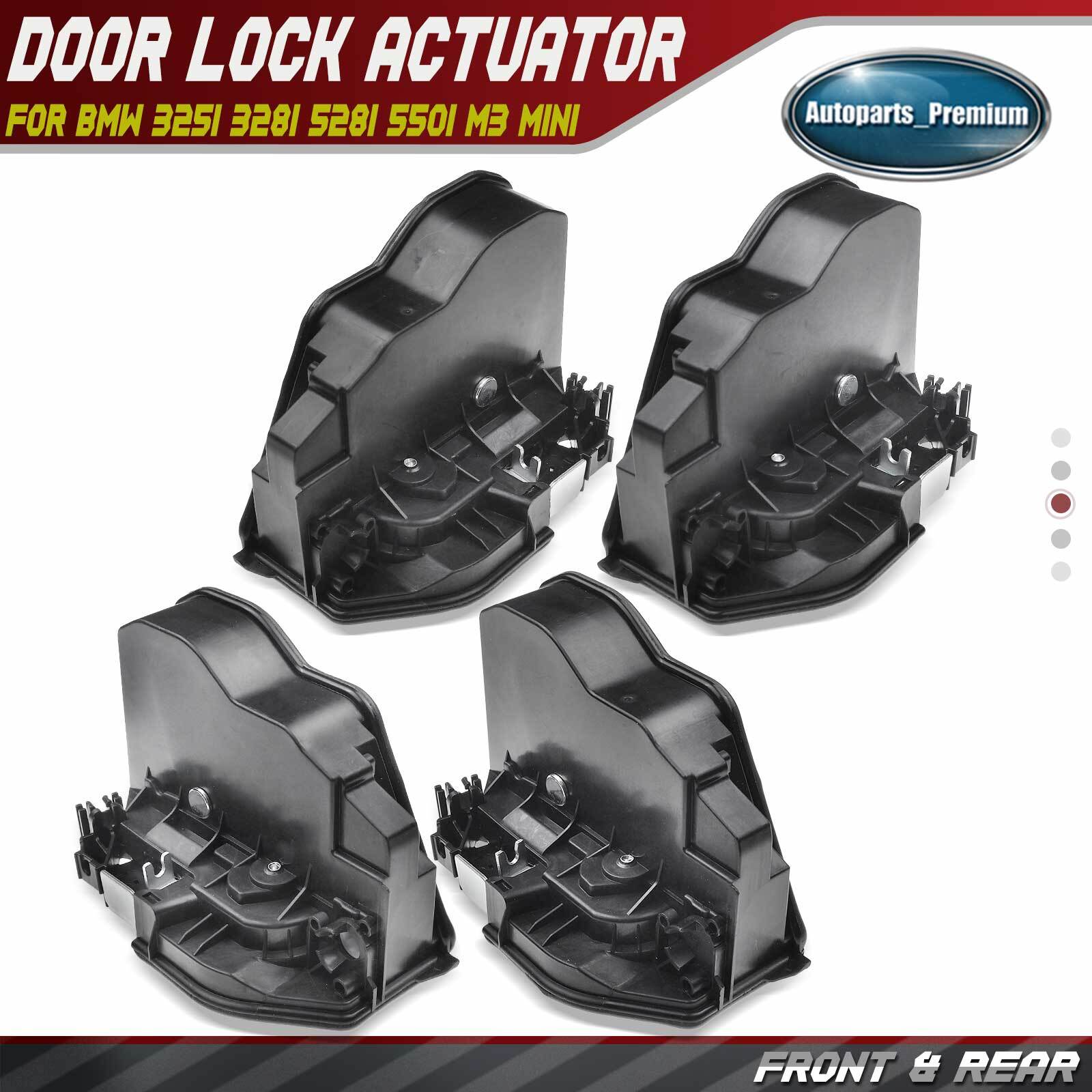 4x Door Lock Actuator for BMW 120i 125i 325i 328i 528i 550i M3 Mini Rear & Front