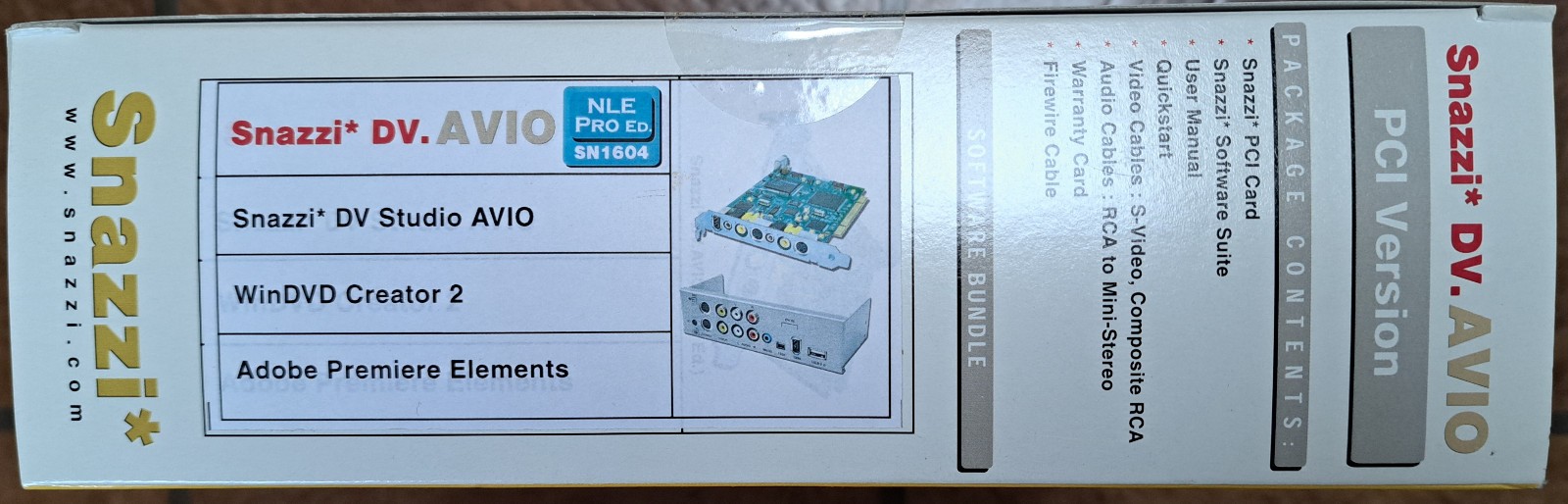 NEW! Unopened. Video Capture & Editing Kit. Snazzi* SN1604. Includes everything!