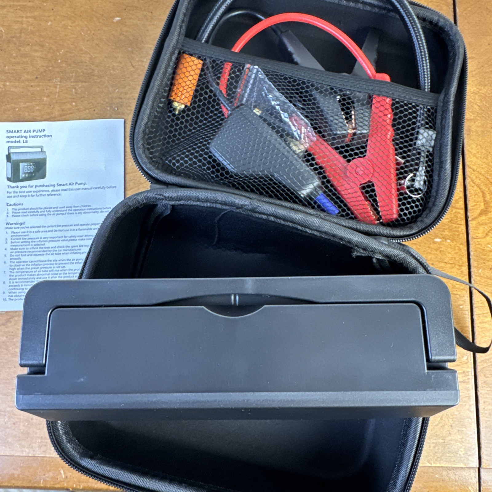 Smart Air Pump - Car Jump Starter Model L8 (Open - Box / New)