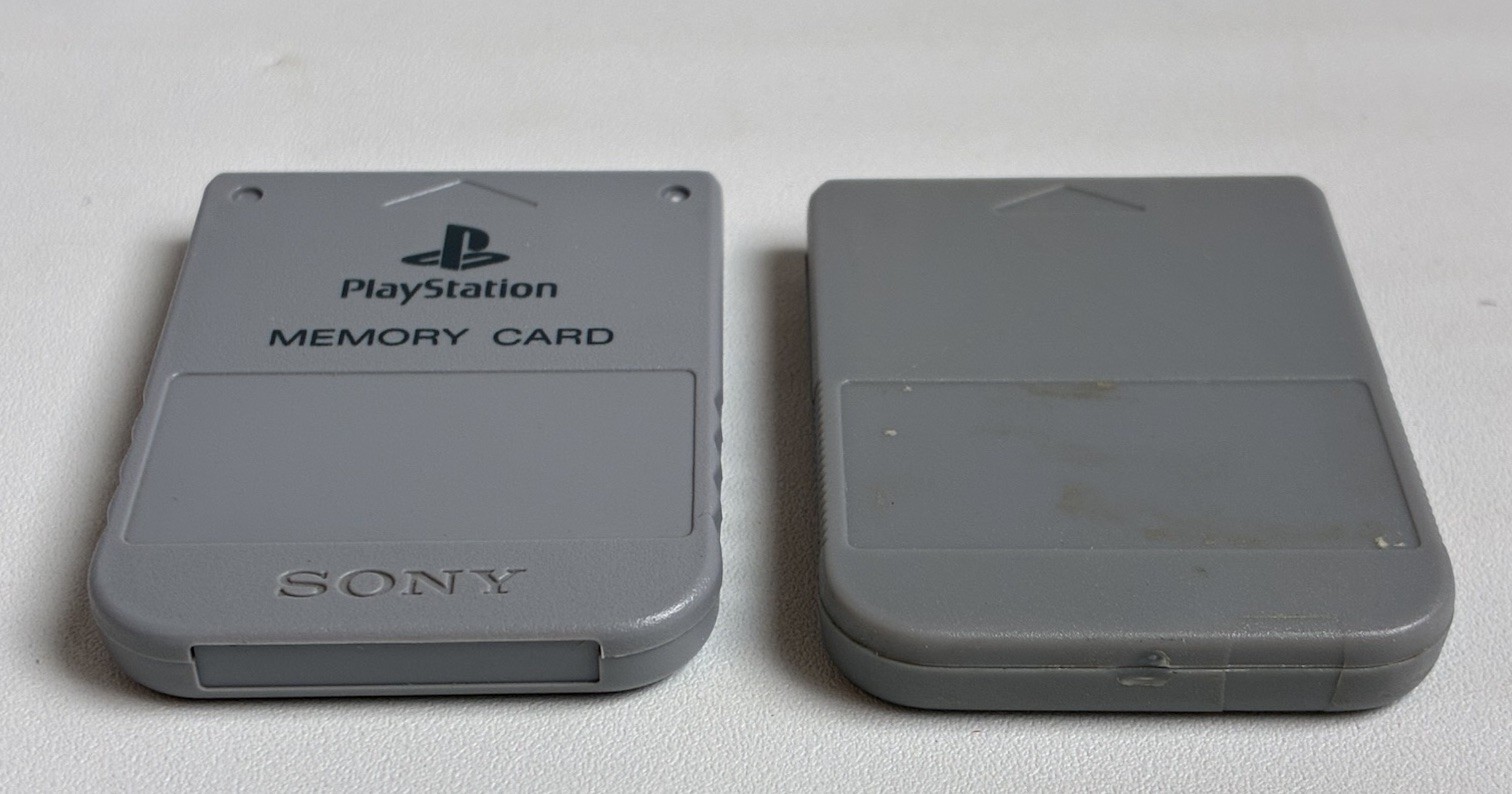 Playstation 1 PS1 Console Original Memory Card SCPH-1020 + unbranded/3rd Party