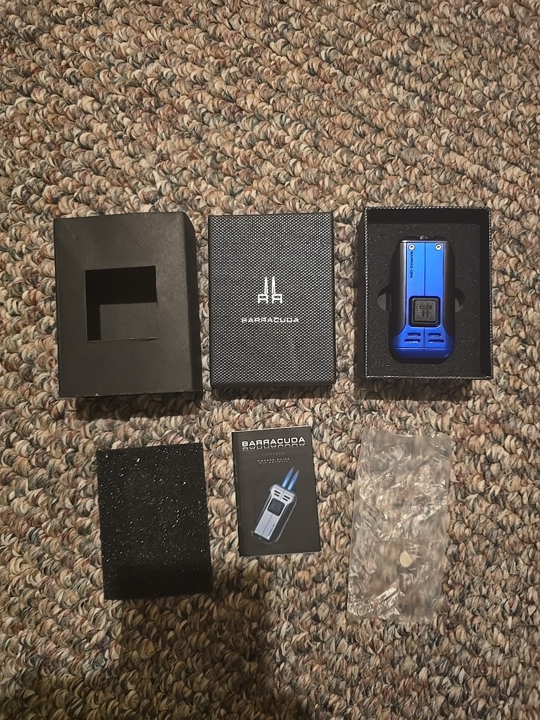 Gurkha Promoted Barracuda Double Torch Lighter BRAND NEW