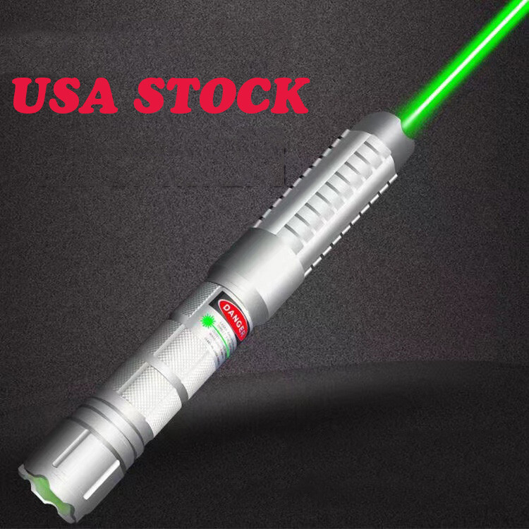 1mw 520nm Green Laser Pointer Pen Visible Beam Light Zoom Adjustable Focus USA