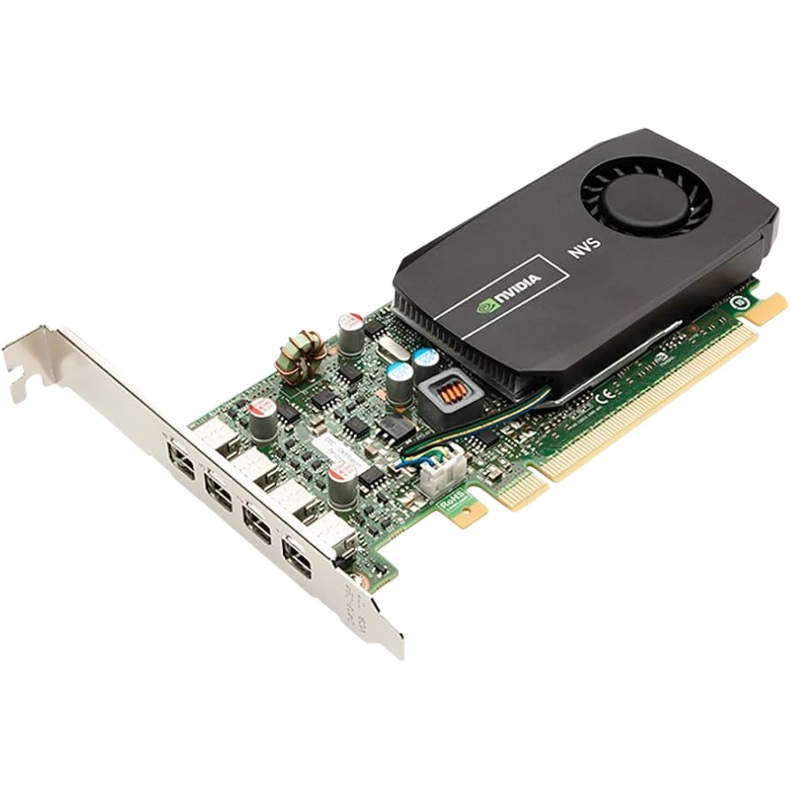 NVIDIA Quadro NVS 510 2GB PCIe x16 Graphics Card 4x Mini DisplayPort