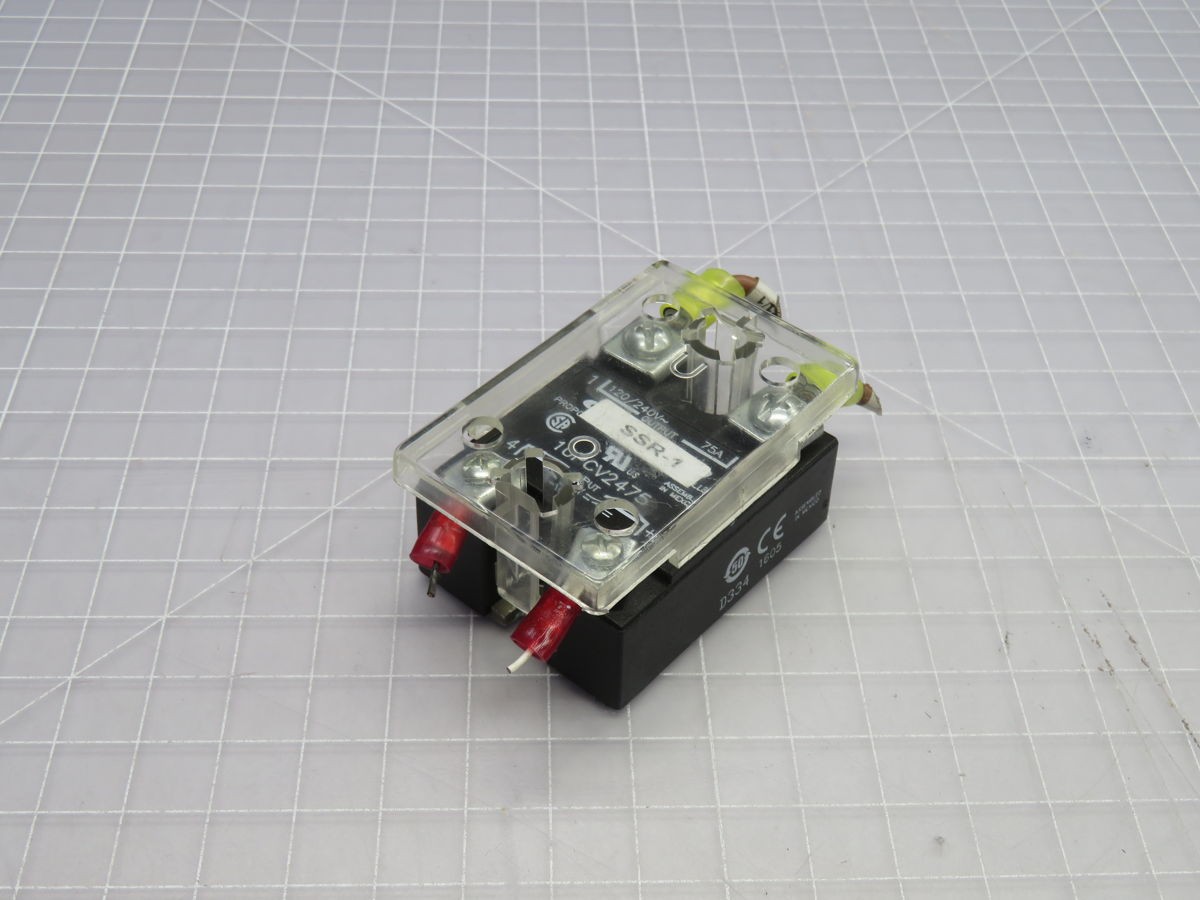 LOT OF 2 CRYDOM 10PCV2475 HIGH -PERFORMANCE PHASE ANGLE CONTROLLER T268419