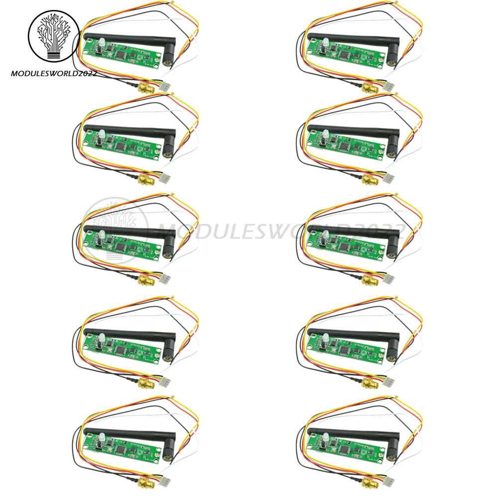 10PCS Wireless DMX512 PCB Board LED Controller Modules Transmitter Receiver
